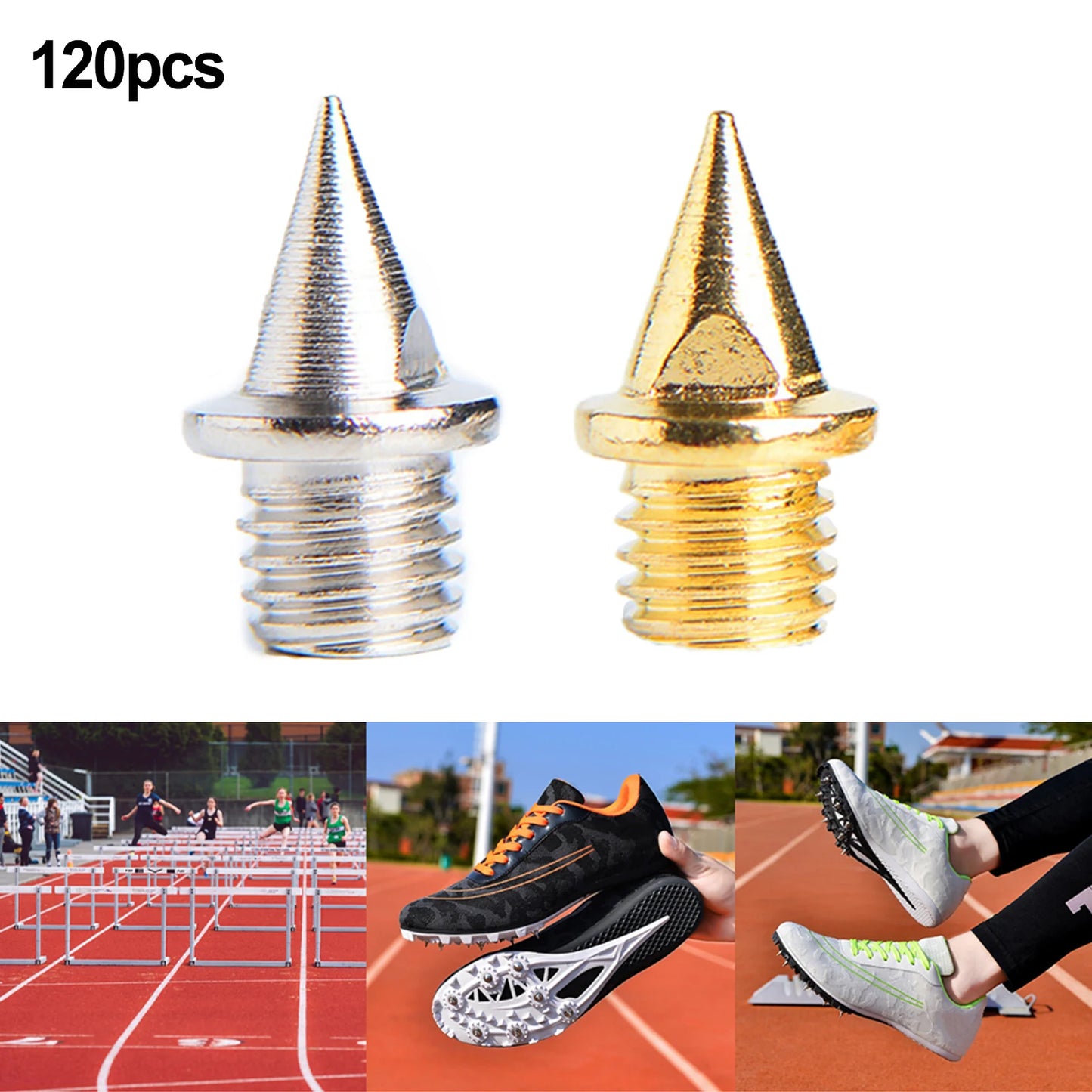 With Wrench Track Field Needle Steel Spikes Shoe Spikes Spikes Competitions Cross Country Running 0.25Inch Track Field Needle